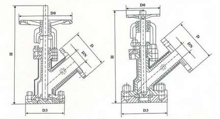 保温放料阀 保温放料阀